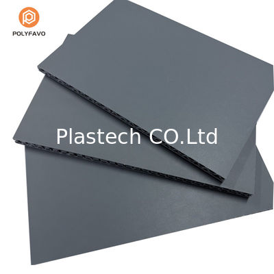 5 mm Polypropylen-Honeyblock-Blätter Kunststoff-Schwarz-PP-Honeyblock-Panel für Van Liner