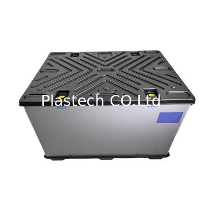 1600x1145x1067mm Hülsenverpackung mit Palettenstapelung Kunststoff-Versandbehälter