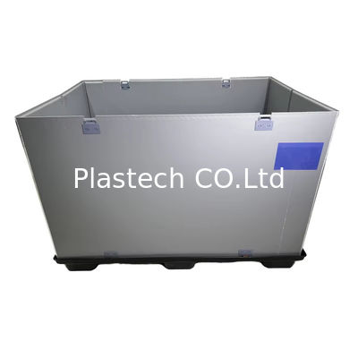 1600x1145x1067mm Hülsenverpackung mit Palettenstapelung Kunststoff-Versandbehälter
