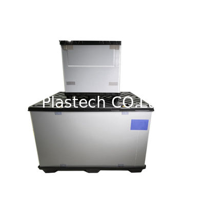1600x1145x1067mm Hülsenverpackung mit Palettenstapelung Kunststoff-Versandbehälter