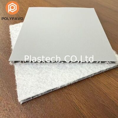 5mm 1600gsm flammhemmende V2 Polypropylen-Wabenplatte Kunststoff Bodenschutzplatten