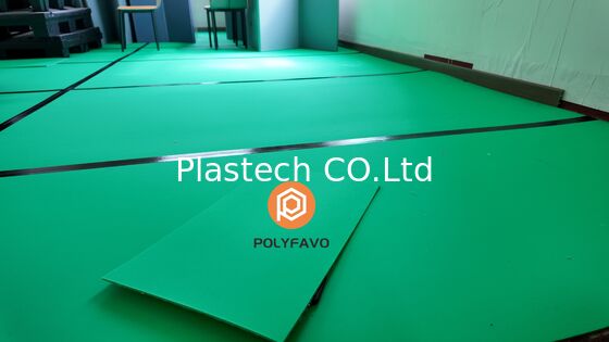 Flammschutzklasse V2 5mm 1600gsm PP Polypropylen Wabenplatten Bodenschutzplatten