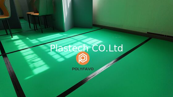 Flammhemmende Qualität V2 Kunststoffboden 5mm PP Polypropylen Wabenplatte Bodenschutzplatten