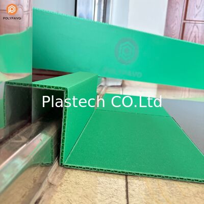 U-Kanal-Typ Kunststoffprofil Türschwellenschutz PP-Wabenplatte mit Filzmatte, matte Oberfläche, optional 3mm 5mm Dicke