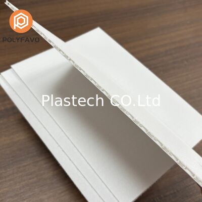 Anpassungsfähige 4 mm PP-Honeybomb-Blatt-Laminate-Platten