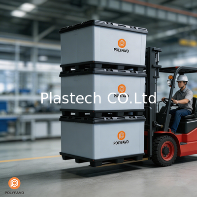 Strapazierfähige und wiederverwendbare Palettenhüllen-Verpackungsbox, Deckel und Hülle für Palettenboxen, Kunststoff-Palettenhüllenbox, günstige Palettenboxen