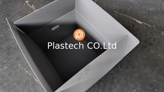 Wabenplattenschachtel Soft-Touch Integrierte Schutzpolsterung PP-Schachtel Kunststoffkisten