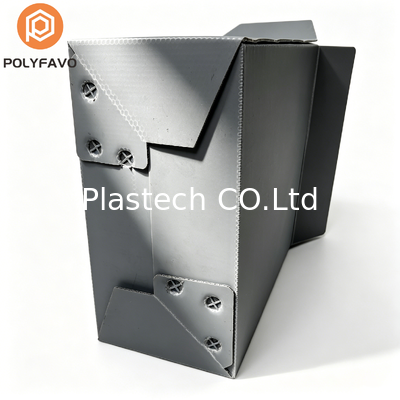 Honeycomb Container Box für Lagerung und Logistik, Umsatzbox mit Innenteiler, Stapelbares Farbdruck des Logo