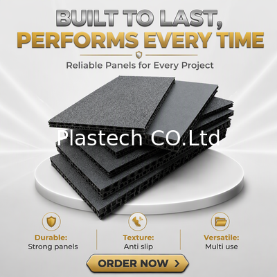 Cellular Polypropylene Panel, PP Plastic Sheet for Fly Case and Flight Case Board, Waterproof Scratch Resistant Reusable