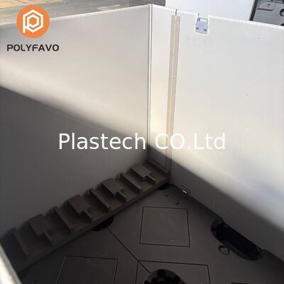 Coaming Box C Type Two Panel Design, EVA Foam Lining Collapsible Pallet Box, Foldable Sleeve Container Custom Logo Print